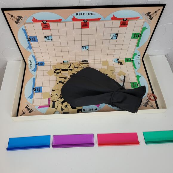 Vintage Playco Hawaii 1988 Pipeline The Oil Game Challenge Strategy Boardgame‎ - Picture 8 of 16
